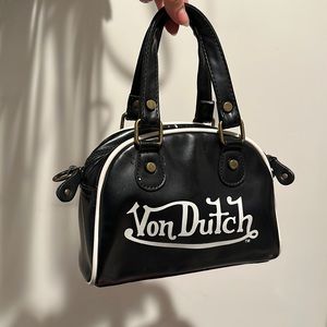 Black leathe VON DUTCH